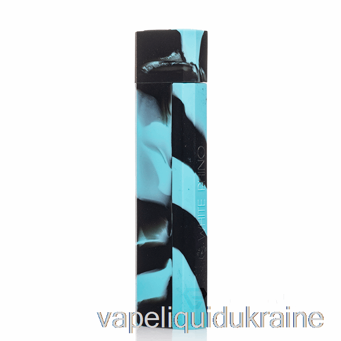 Vape Liquid Ukraine White Rhino Silicone Dab Out [Pyrex] Turquoise Black